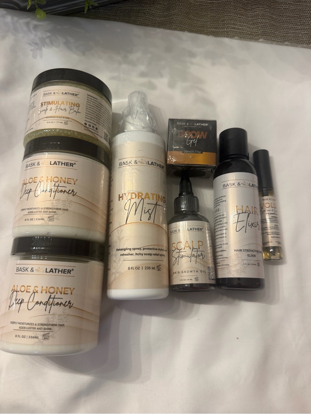 Aloe & Honey Deep Conditioner Set with Hydrating Mist (Cream)